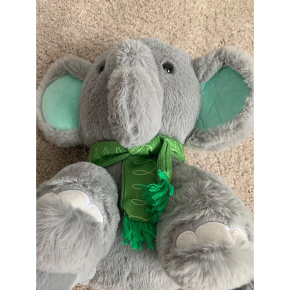 Cute Plush Elephant Toy Soft & Cuddly Friend Animal Adventure Kids' Favorite - Picture 4 of 7